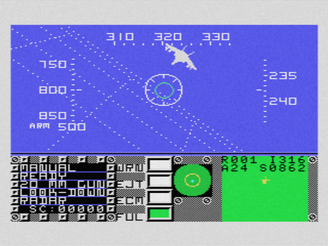 F16 Fighting Falcon screenshot 3 for MSX